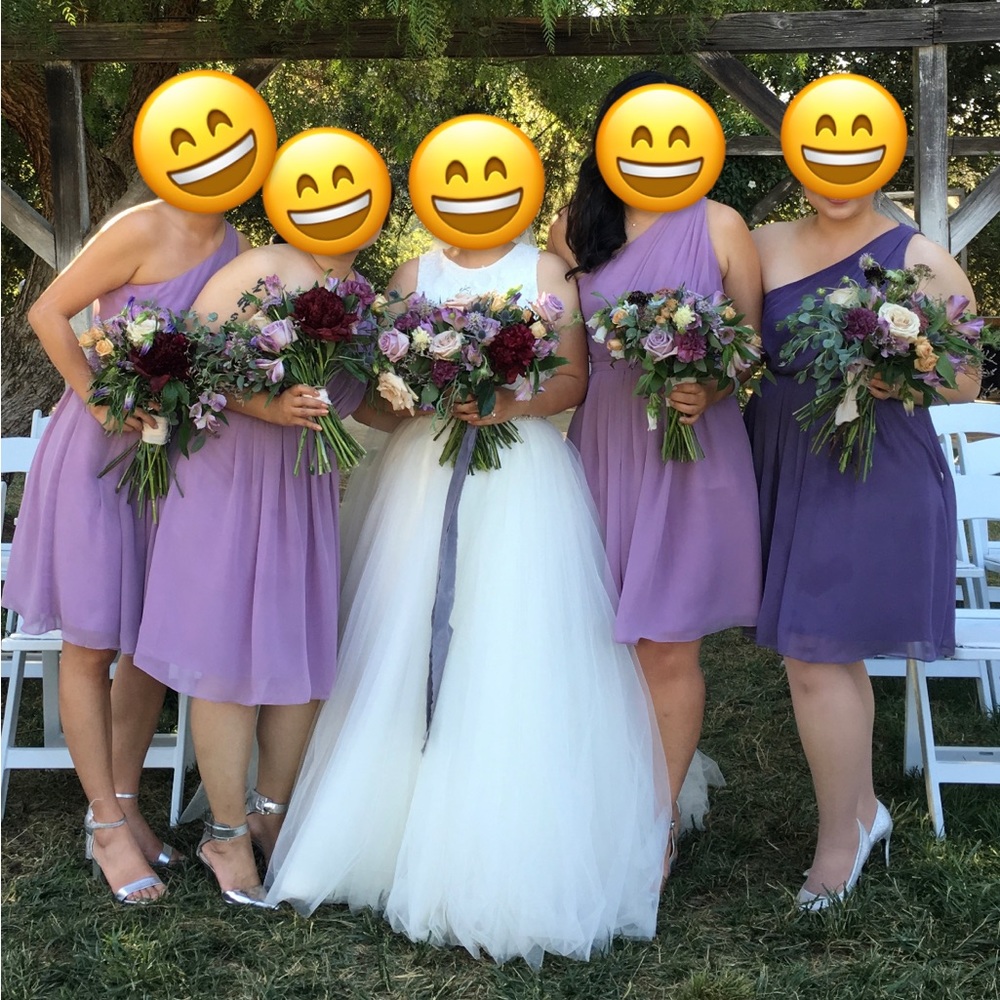 Weddington Way Lilac Bridesmaid Dress - Picture 4 of 4